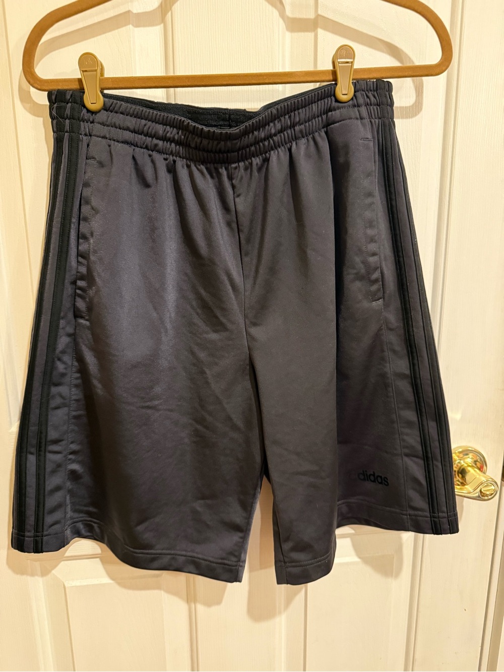 adidas Men's Black Performance Athletic Shorts